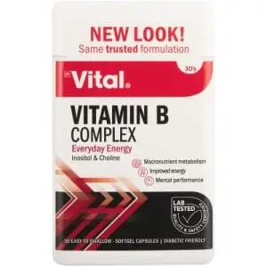 VITAL VIT B COMPLEX CAP 30