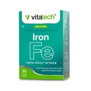 VITATECH IRON COMPLEX TABS 30
