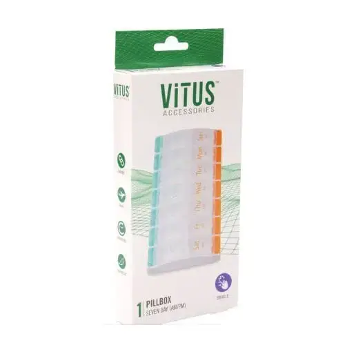 VITUS PILL BOX SEVEN DAYS AM/PM