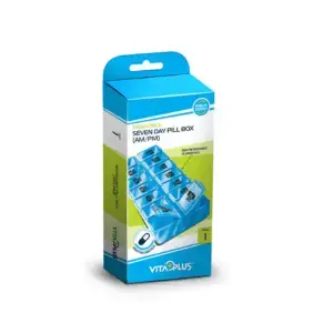 VITAPLUS PILL BOX SEVEN DAYS AM/PM