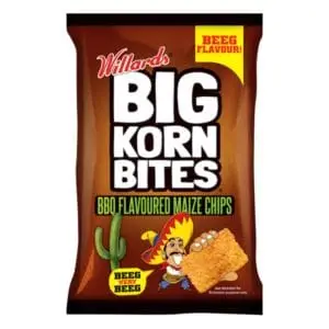 WILLARDS BIG KORN BITES BBQ 50G