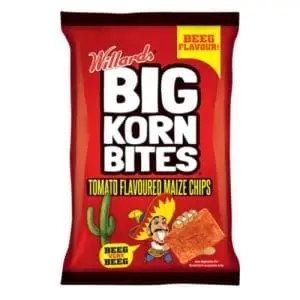 WILLARDS BIG KORN BITES TOMATO 50G