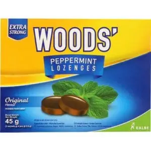 WOODS PEPPERMINT LOZENGES ESTR