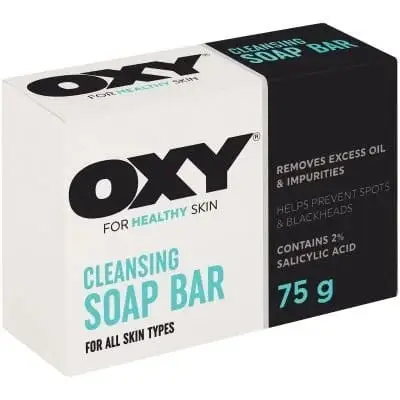 OXY CLNS SPOT & BLACKHEAD BAR 75G
