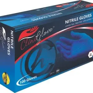 GLOVES NITRILE P/F LARG 100 CLINIHEALTH