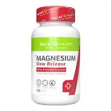LOCAL HEALTH SLOW RELEASE MAGN TABS 100