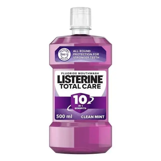 LISTERINE MWSH 500ML TOTALCARE CLEAN MINT