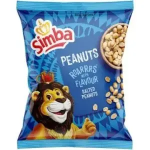 SIMBA PEANUTS  50G SALTED