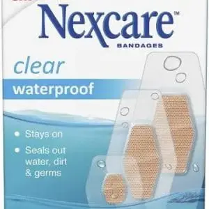 NEXCARE BANDAGES W/PROOF CLEAR 20