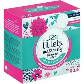 LIL-LETS MATERNITY BREAST PADS 30