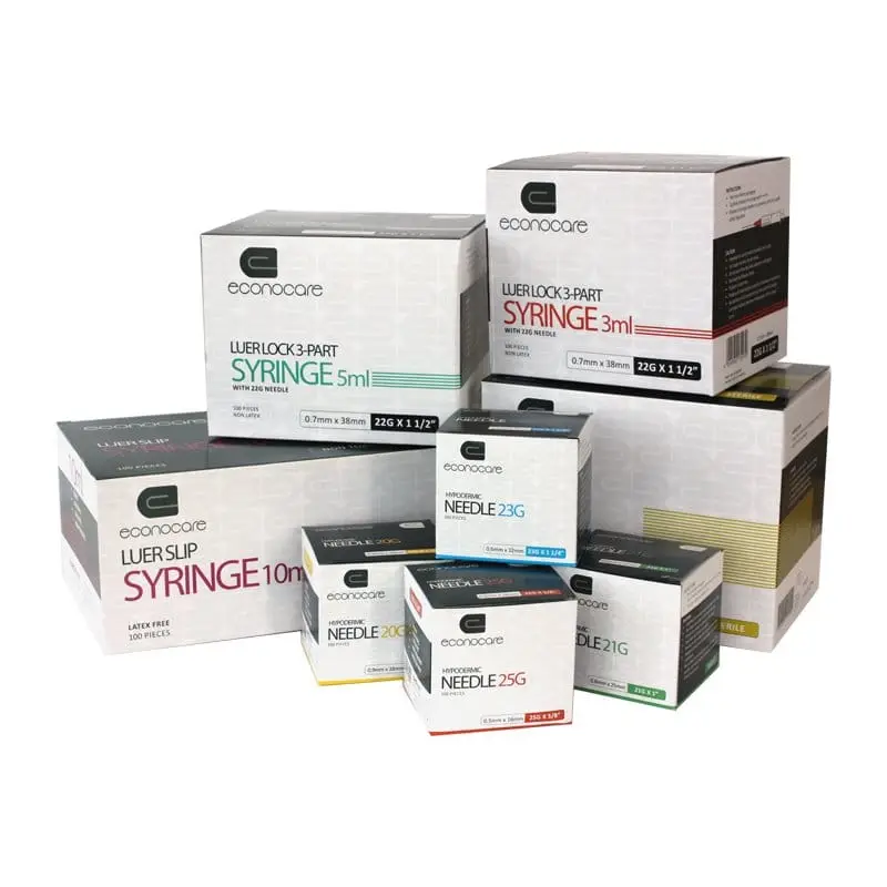 MX ECONOCARE SYRINGE 5ML LUER SLIP