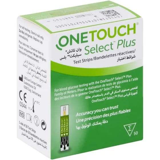ONE TOUCH SELECT PLUS STRIPS 50