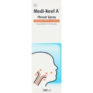 MEDI-KEEL THROAT SPRAY 100ML