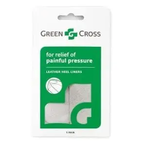 GREEN CROSS HEEL LINER