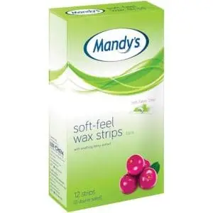 MANDY SOFT FEEL WAX STRIPS 12 FACE