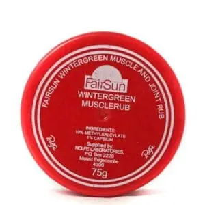 WINTERGREEN MUSCLE RUB 75G