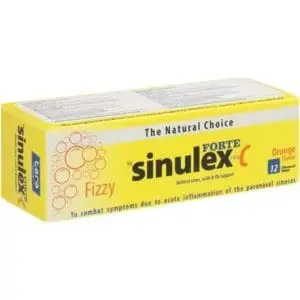 SINULEX FORTE EFF TABS 12