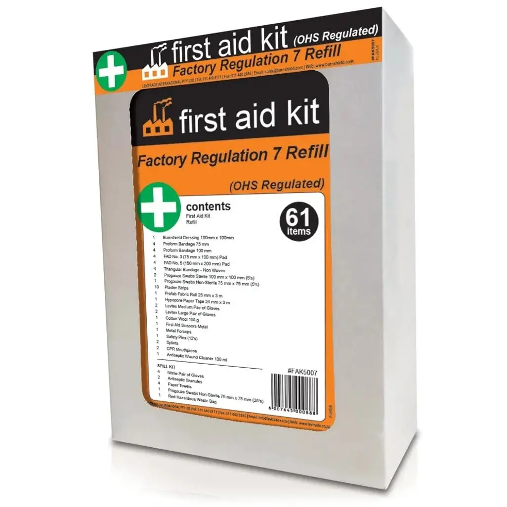 FIRST AID KIT (LEV) FACTORY REFILL