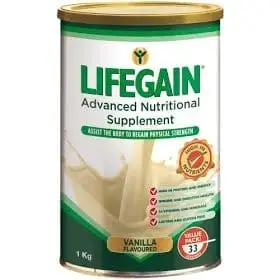 LIFEGAIN 1KG VANILLA