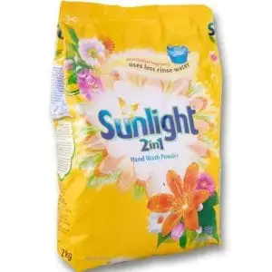 SUNLIGHT WASHING PWD 2KG REGULAR