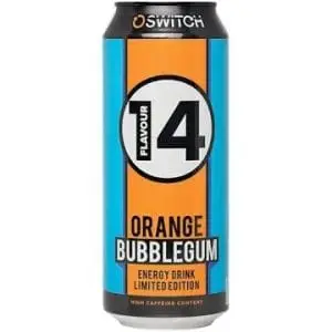 SWITCH 500ML ORANGE BUBBLEGUM