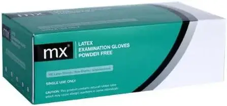 MX GLOVES LATEX P/F 100 LARGE
