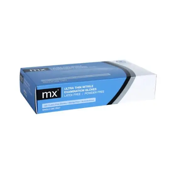 MX GLOVES NITRILE P/F L/F ULTRA - L 100