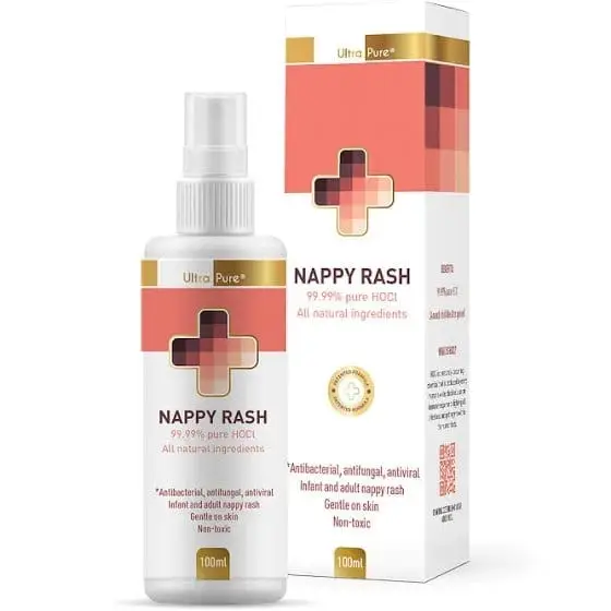 MX ULTRAPURE NAPPY RASH SPRAY 100ML