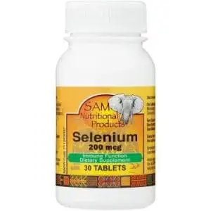 SELENIUM 200MCG TABS  30 SAM