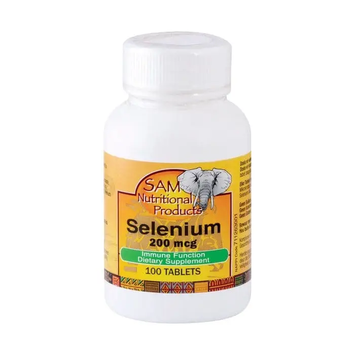 SELENIUM 200MCG TABS 100 SAM