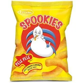SPOOKIES MAIZE PUFFS 50G PELE PELE
