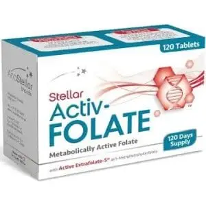 STELLAR ACTIV-FOLATE TABS 120