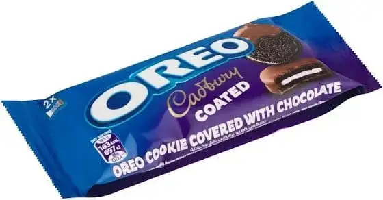 OREO BISCUITS 34G ENROBED CHOC CREME