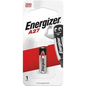 ENERGIZER BATT A27-1 REMOTE