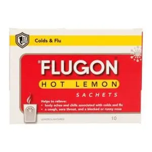FLUGON HOT LEMON 10 SACHETS
