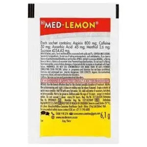 MED LEMON SINGLE REG VITAMIN C