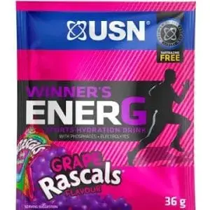 USN SPORT ENERG 36G SACHET GRAPE RASCALS