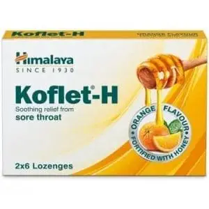 HIMALAYA KOFLET H LOZENGES 2X6 ORANGE