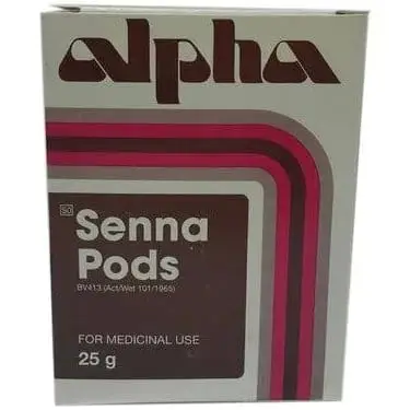 SENNA PODS 25G ALPHA
