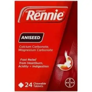 RENNIES TABS 24 ANISSED