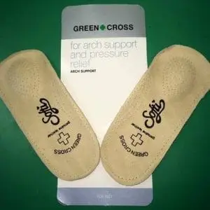 GREEN CROSS ARCH SUPP LDS SIZE  4