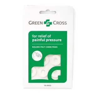 GREEN CROSS CORN PADS ROUND 12