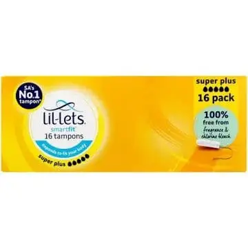 LIL-LETS 16 SUPER PLUS TAMPONS