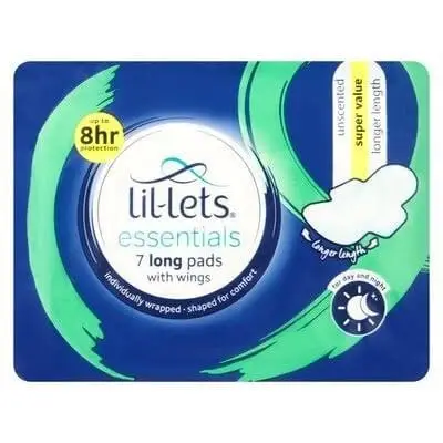 LIL-LETS PAD LONG UNCENTED 7