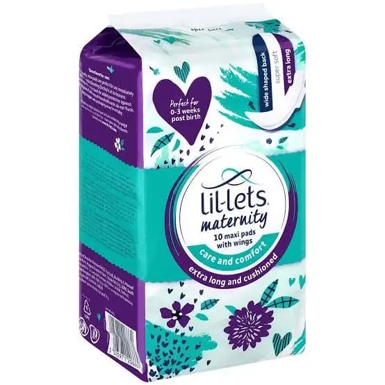 LIL-LETS PADS MATERNITY 10