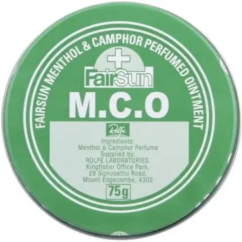 MENTHOL CAMPHOR OINT 75G TIN
