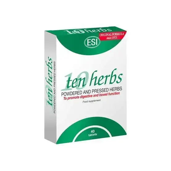 TEN HERBS TABS 40