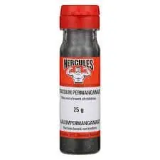 POT PERMANGANATE 25G HERCULES