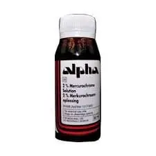 MERCUROCHROME 2% 50ML ALPHA