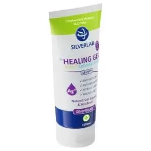 SILVERLAB COLLOIDAL SILVER HEALING GEL TUBE 120G